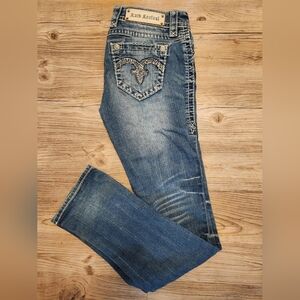 Rock Revival Jeans Laura Straight 27♣️♥️♠️